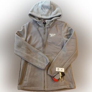 Reebok Medium Fleece Gray Jacket